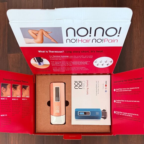 No!No! Pro Plus ROSE Deluxe Hair Removal System - Full Warranty - BNIB - Picture 1 of 8